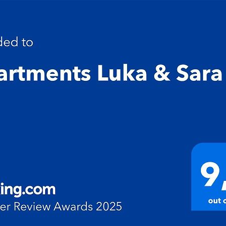 Apartments Luka & Sara Zadar Dış mekan fotoğraf